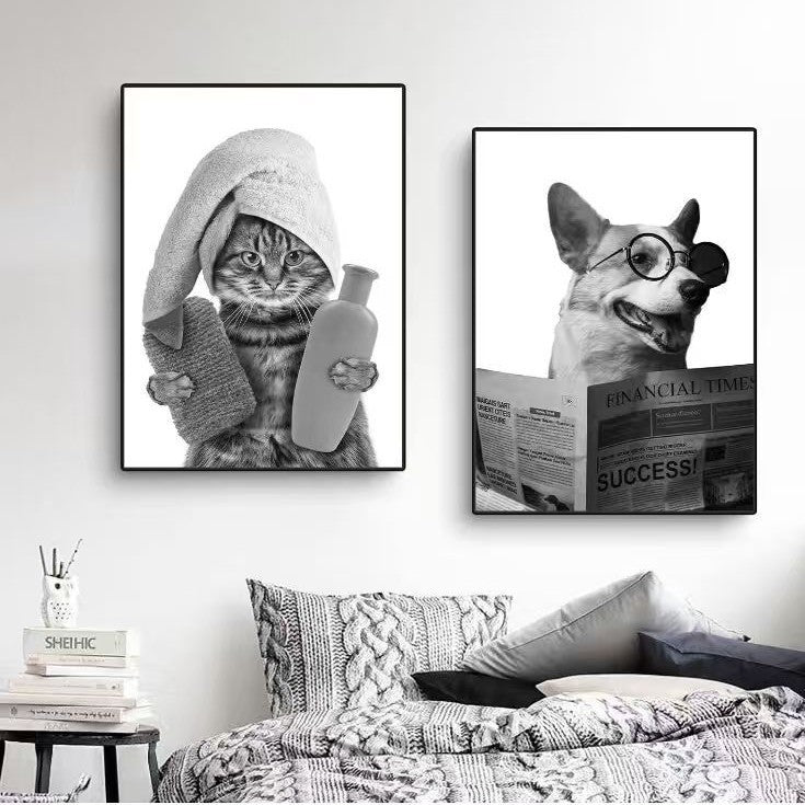 Fantasy-Themed Art Print Set Homeandso