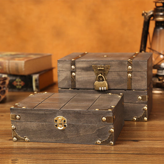 Vintage-Inspired Decorative Treasure Chest Homeandso 1788262998