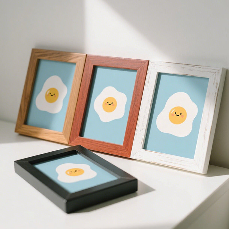 Whimsical Egg Art Frame