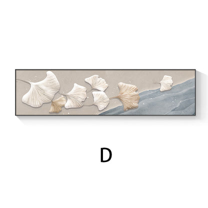 Coastal-Inspired 3D Ginkgo Leaf Wall Art Homeandso
