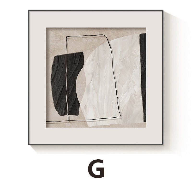 Abstract Textured Framed Art Homeandso