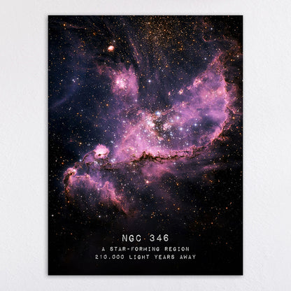 Cosmic Nebula Art Print Homeandso