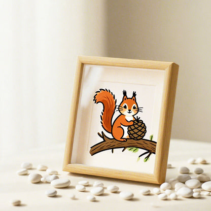 Illustrated Animal Art Frame