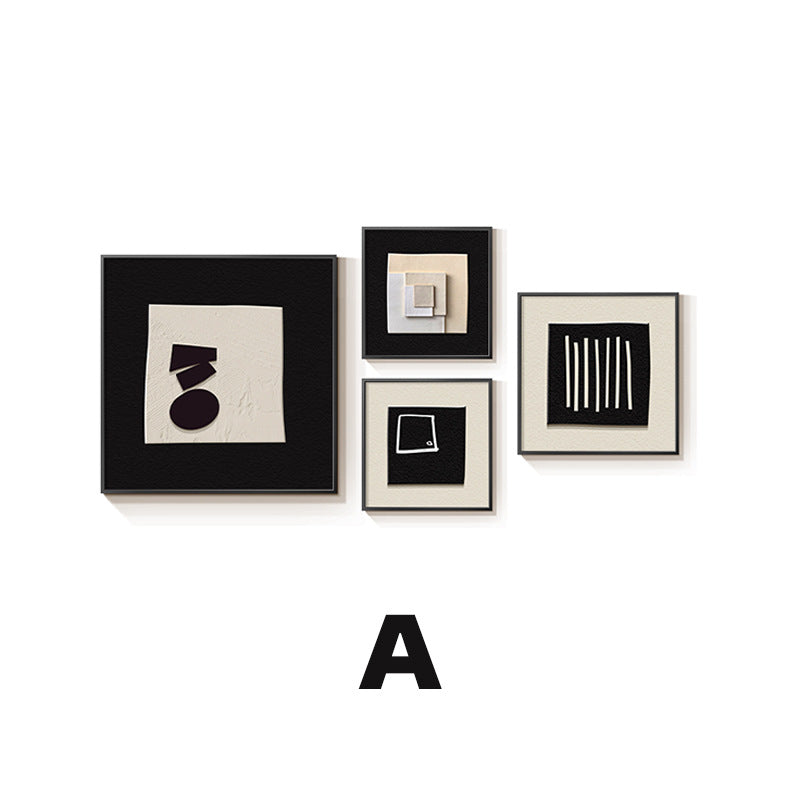 Abstract Art Gallery Framed Print Set Homeandso