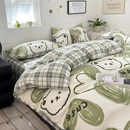 Patchwork Comforter Set Homeandso