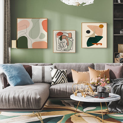 Abstract Framed Modern Art Print Homeandso