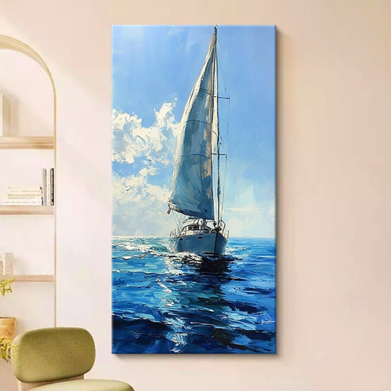 Dynamic Sailing Canvas Wall Art Homeandso
