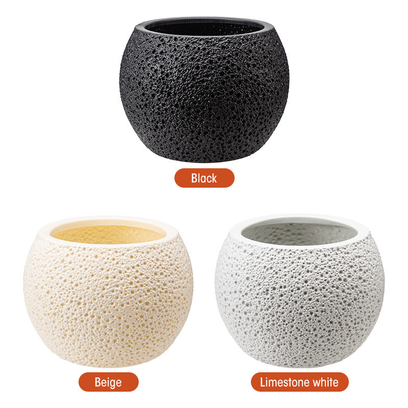 Textured Ceramic Planter Homeandso