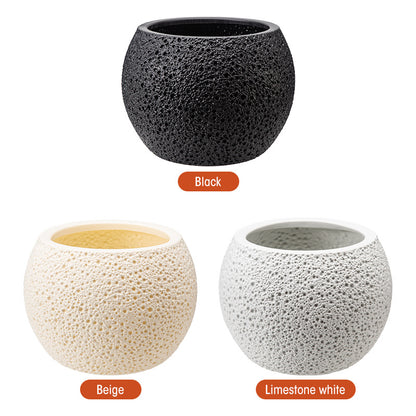 Textured Ceramic Planter Homeandso