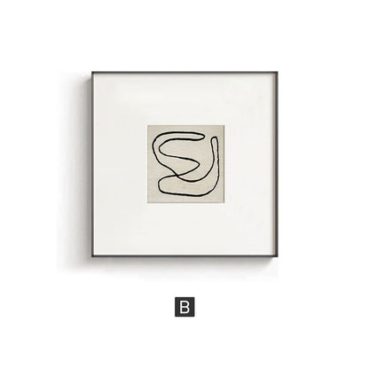 Abstract Textured Framed Art Print Homeandso