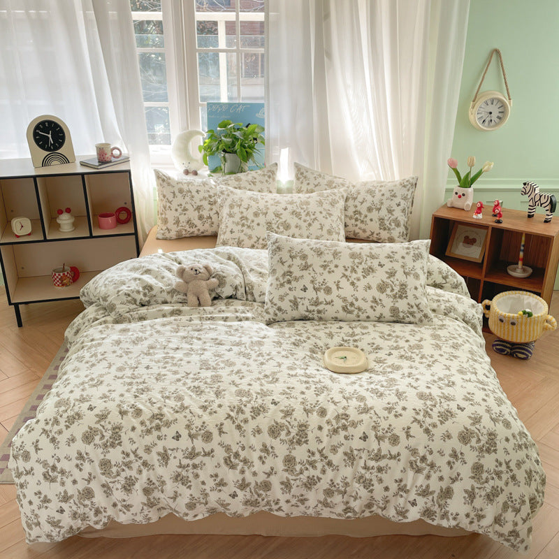 Playful Animal Print Comforter Set Homeandso