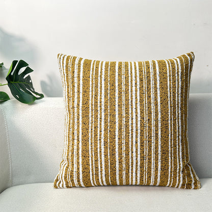 Textured Striped Accent Pillow