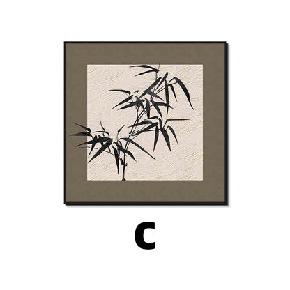 Bamboo-Inspired Framed Wall Art Homeandso