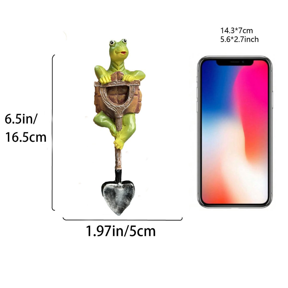Playful Frog Garden Stake Homeandso