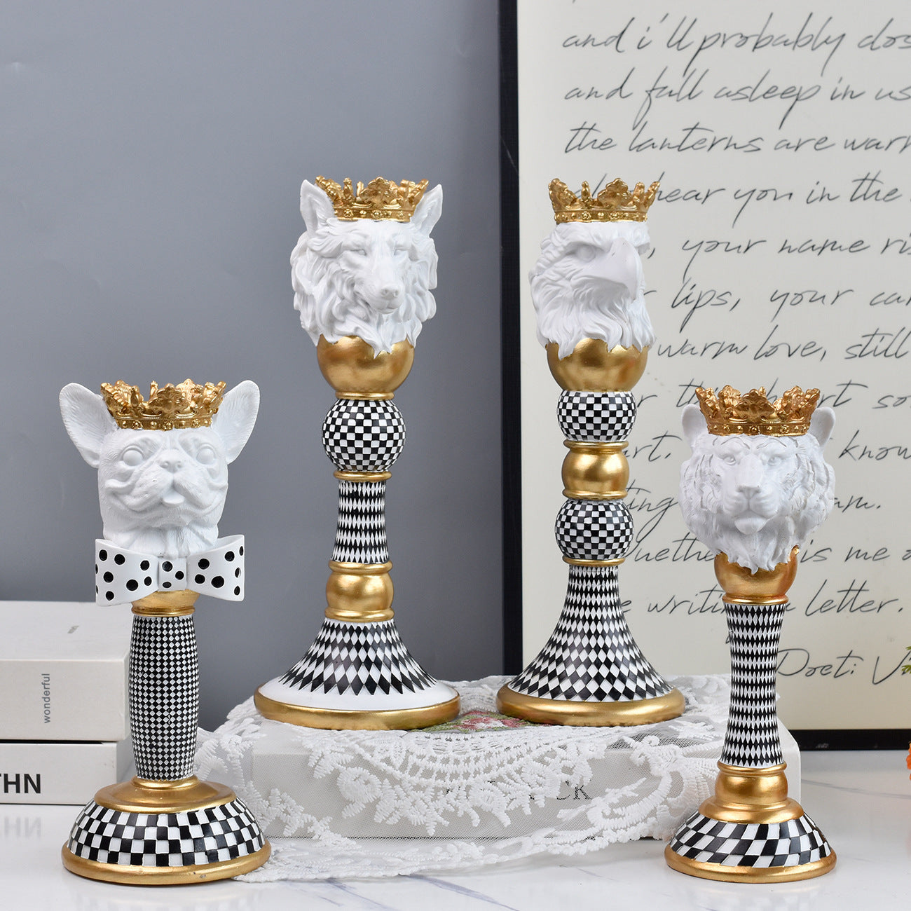 Decorative Animal Figurine Homeandso