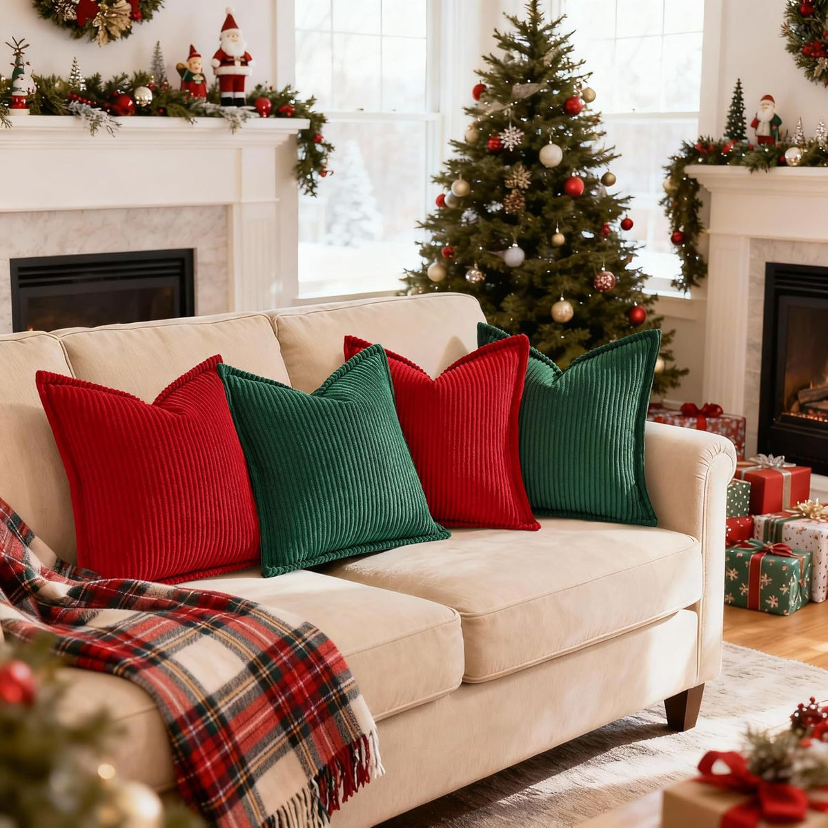 Textured Velvet Chevron Decorative Pillow