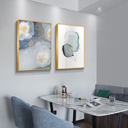 Elegant Abstract Floral Canvas Art Homeandso