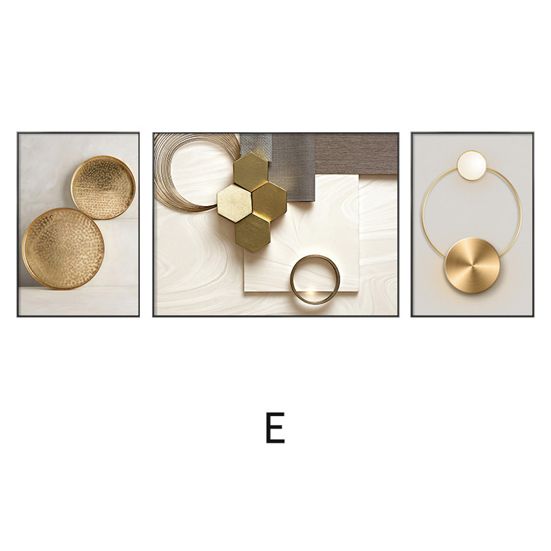 Decorative Geometric Metal Sculpture Homeandso