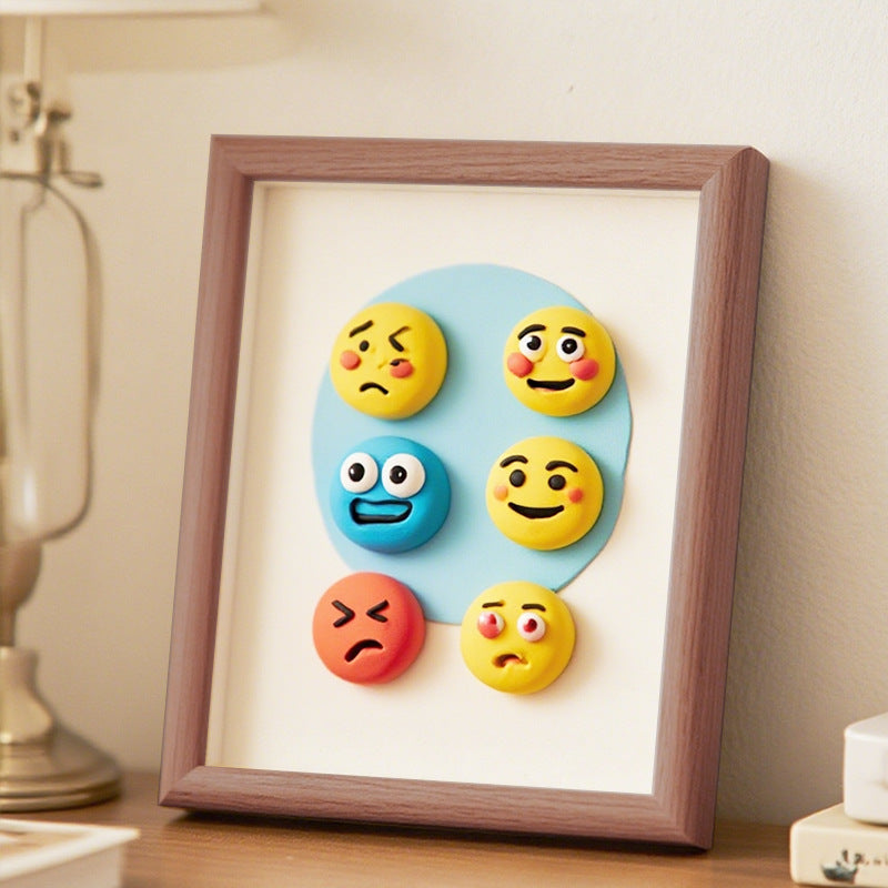 Decorative Emoji Art Piece