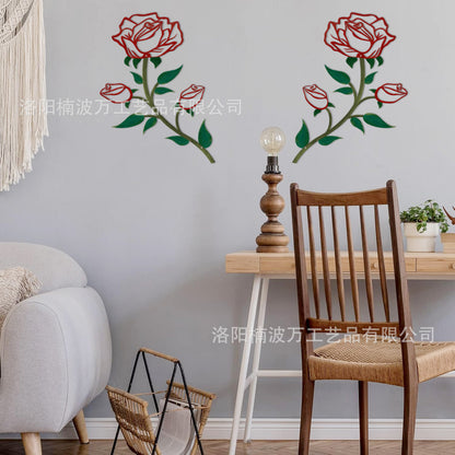 Floral Metal Wall Decoration Homeandso