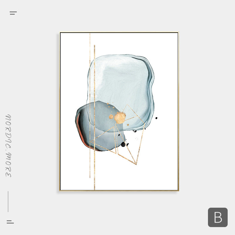 Elegant Abstract Floral Canvas Art Homeandso