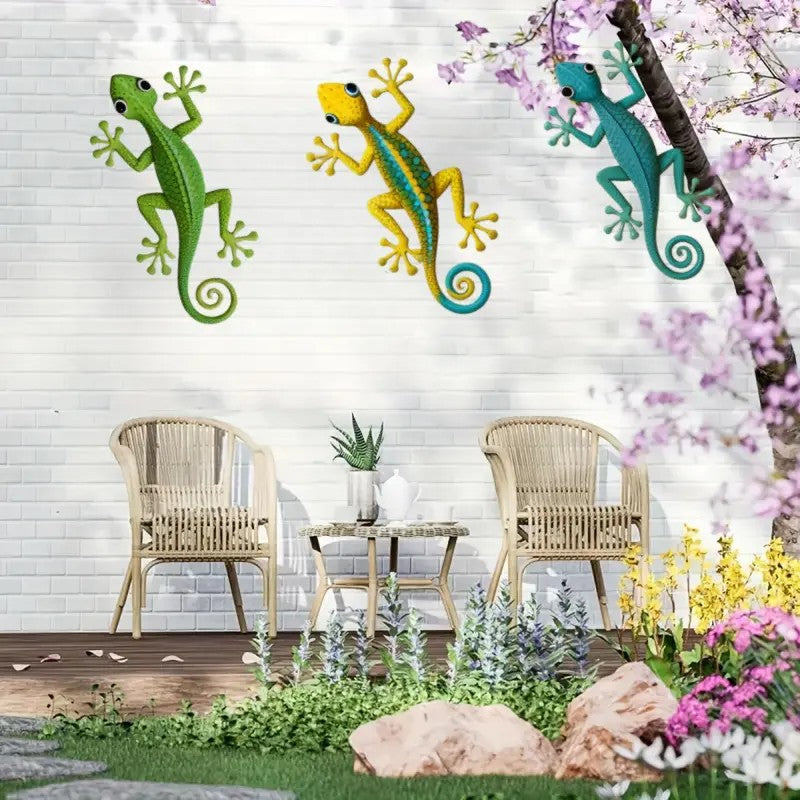 Decorative Cartoon Lizard Wall Art Homeandso