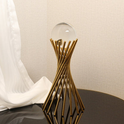 Decorative Crystal Globe Stand Homeandso