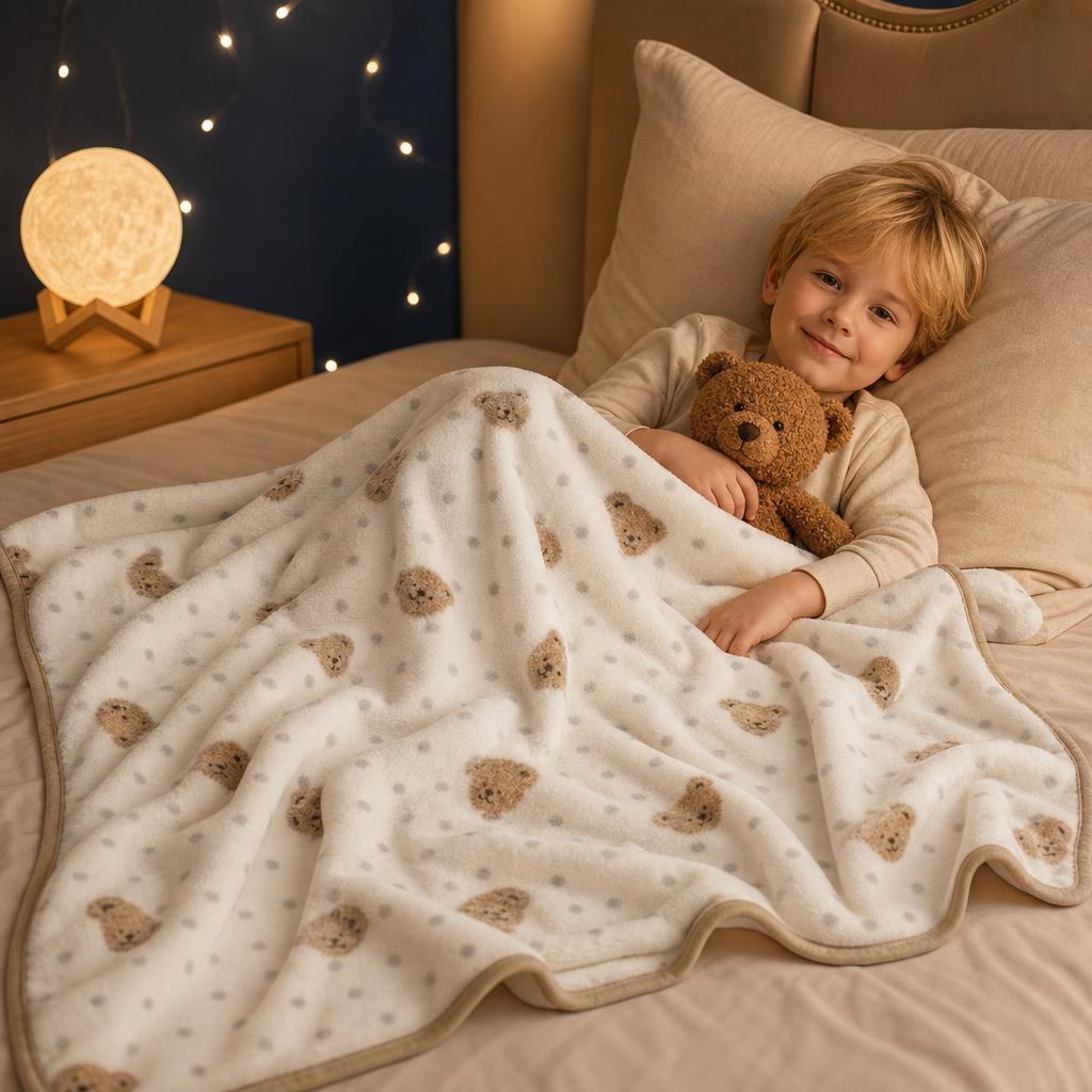 Ultra-Zachte Cozy Puntpatroon Deken