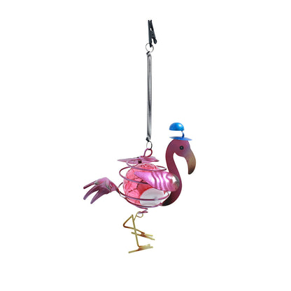 Decorative Metal Flamingo