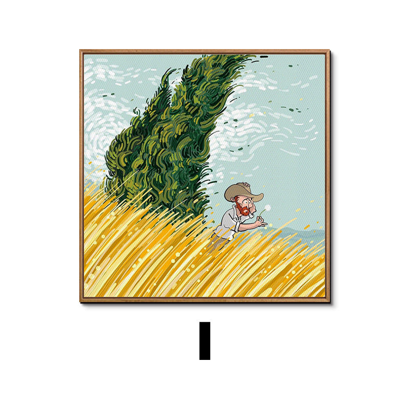 Framed Impressionist Landscape Artwork Homeandso 1790073280