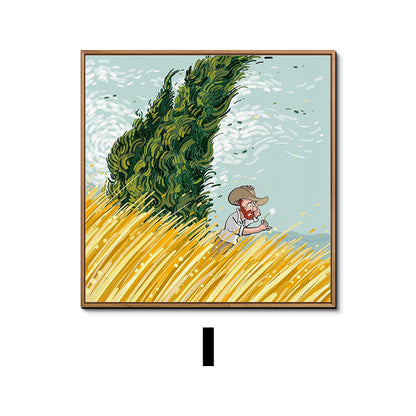 Framed Impressionist Landscape Artwork Homeandso 1790073280