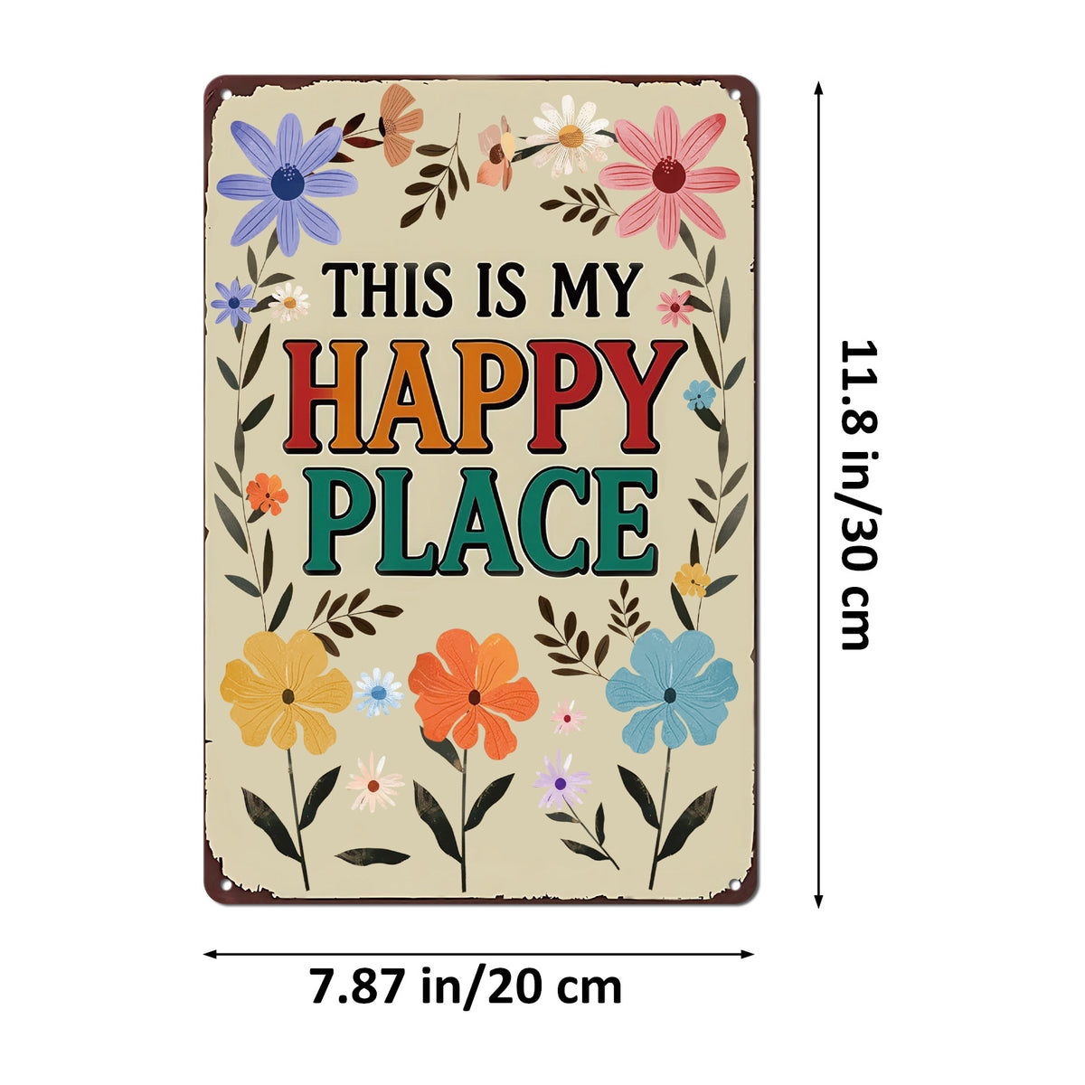 Decorative Metal Wall Sign Homeandso