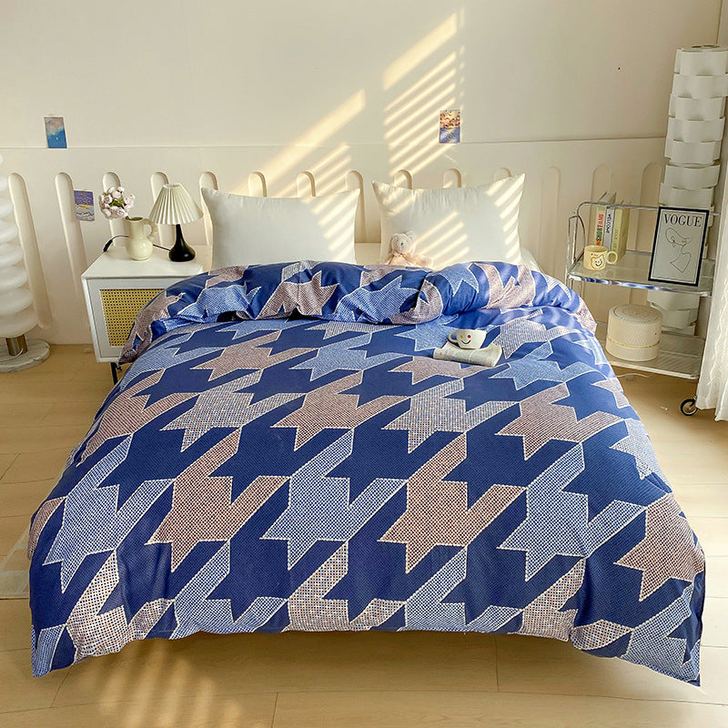 Luxury Floral Print Bedding Set