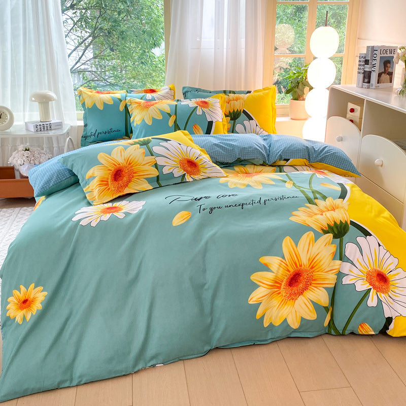 Decorative Tropical Themed Bedding Ensemble Homeandso