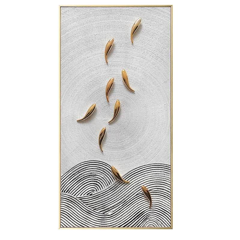 3D Abstract Wave Sculpture Art Homeandso