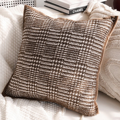 Decorative Woven Textured Throw Pillow
