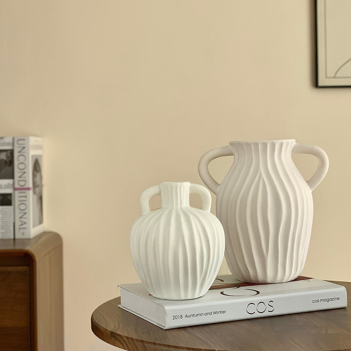Decorative Ceramic Vase for Home Floral Display