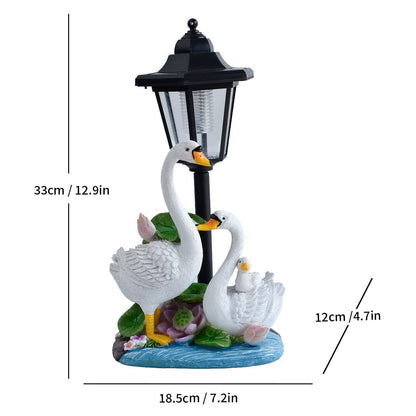 Elegant Swan Decorative Lamp Homeandso