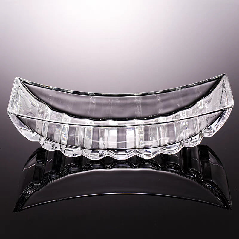 Elegante dekorative Glas-Vase