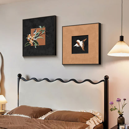 Framed Decorative Bird Artwork Homeandso