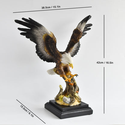 Majestic Bald Eagle Statue Homeandso