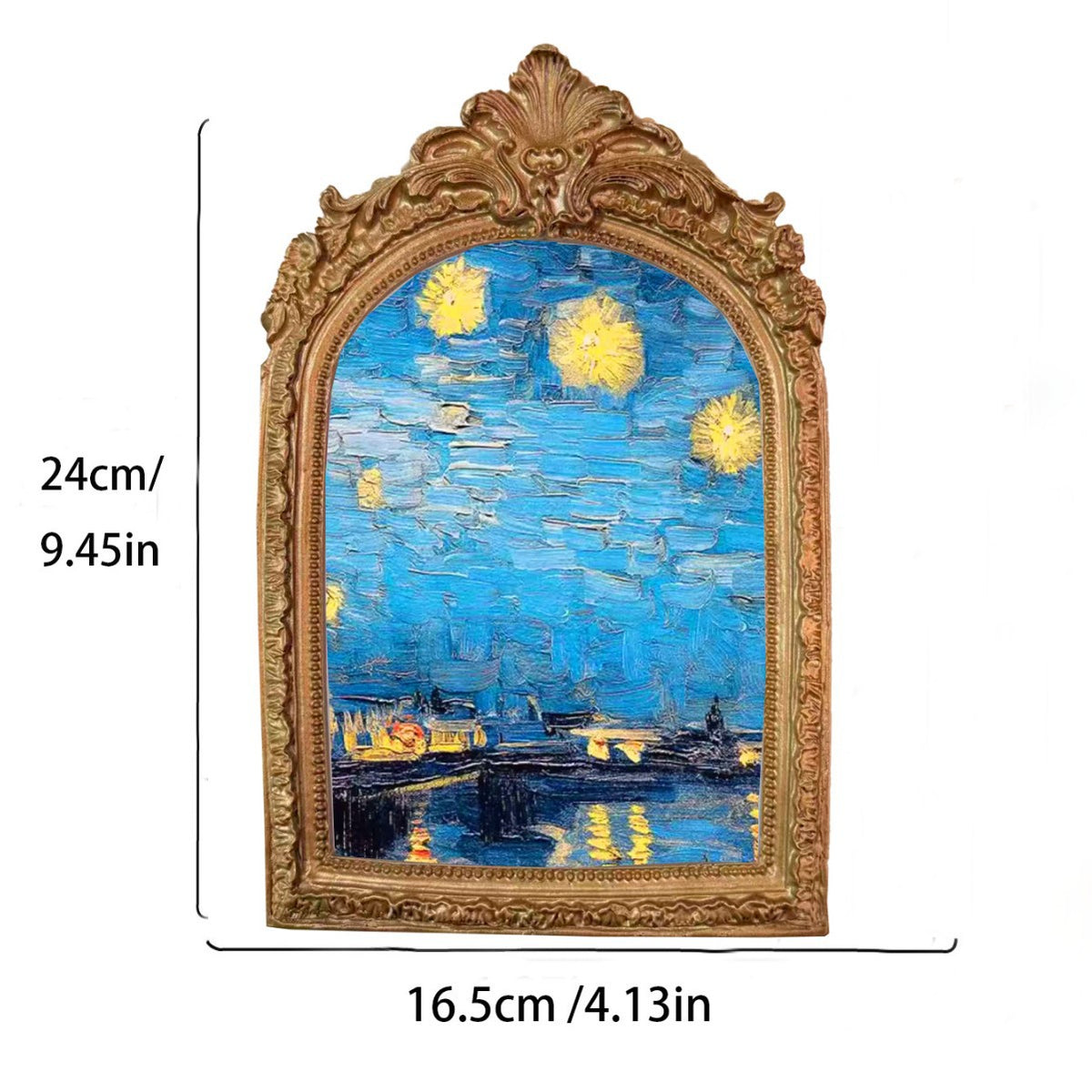 Ornate Floral Picture Frame Homeandso