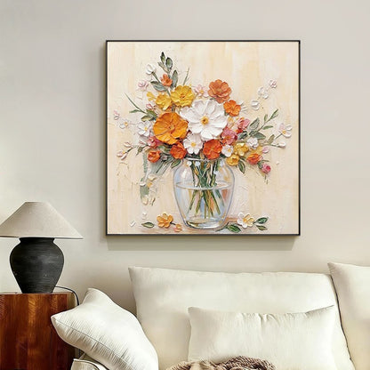 Floral Relief Wall Artwork Homeandso