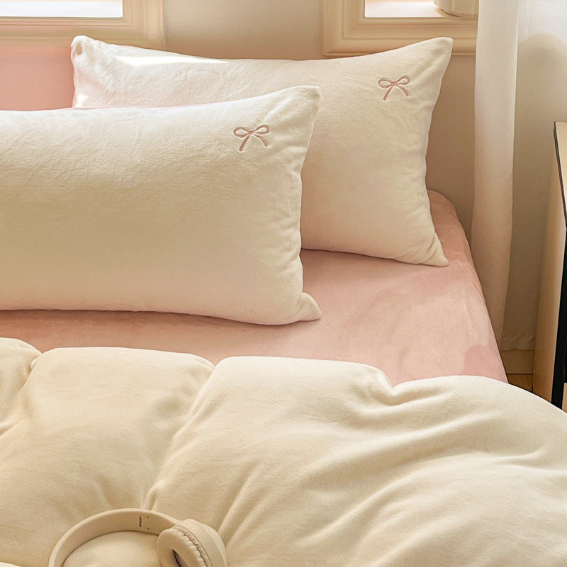 Luxurious Plush Duvet Set Homeandso