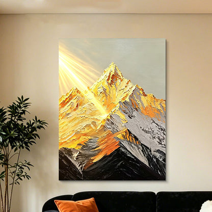 Mountain Landscape Oil Painting Homeandso