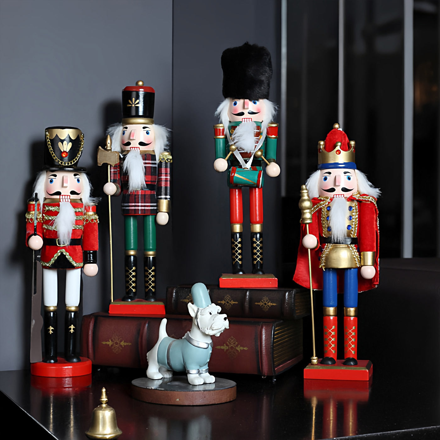 Festive Nutcracker Figurine Homeandso
