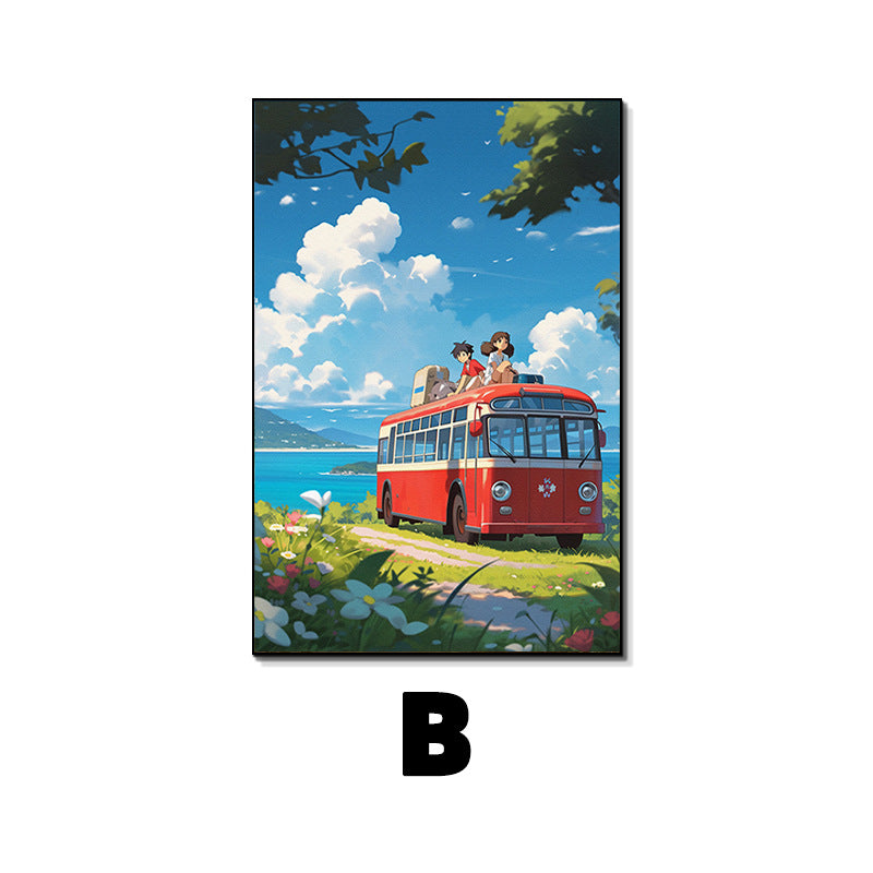 Framed Dreamy Landscape Wall Art Homeandso