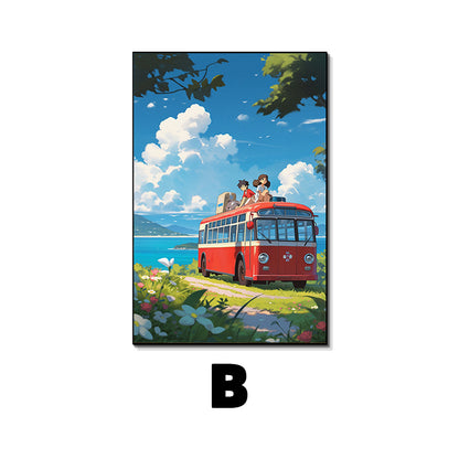 Framed Dreamy Landscape Wall Art Homeandso