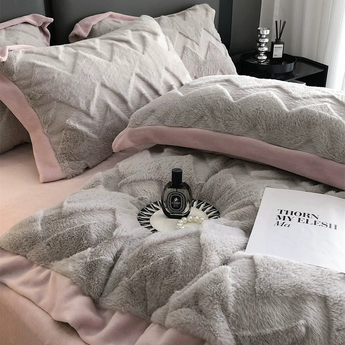 Decorative Premium Decorative Fleece Throw Blanket Homeandso