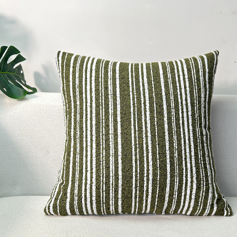 Textured Striped Accent Pillow